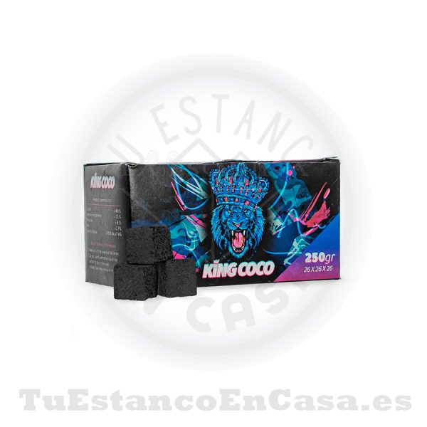 Carbón Natural King Coco 26 mm - 250 g