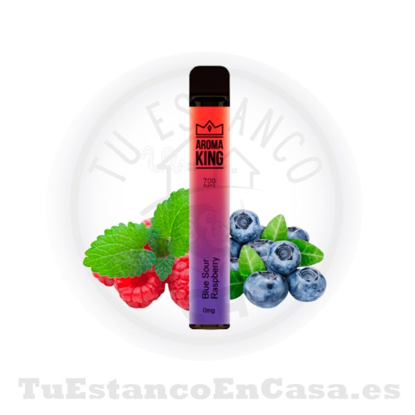 Pod desechable Aroma King Classic Blue Sour Raspberry 20 mg - 700 Caladas