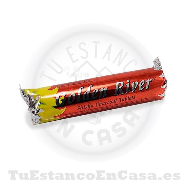 Carbón Autoencendido Golden River 40 mm -  10 und