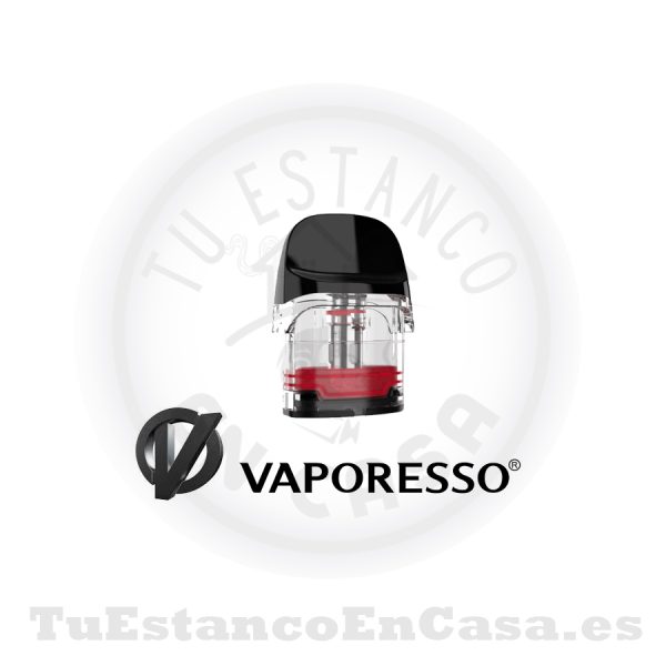 Cabezal Recargable Vaporesso Luxe Q 2 ml - 4 und.