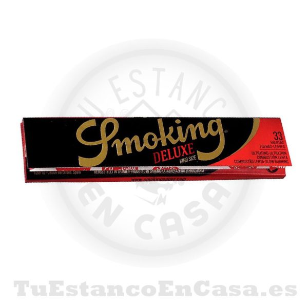 Papel de Fumar Smoking Deluxe Slim Extra Largo – 110 mm
