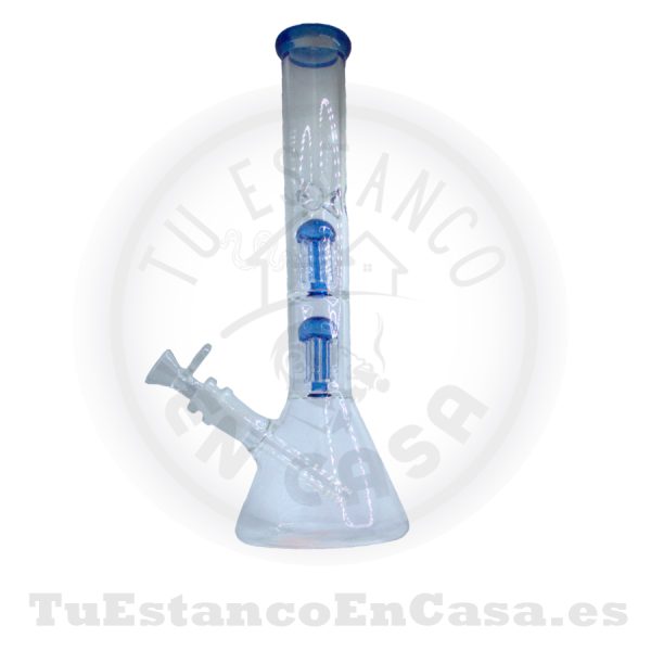Bong Cristal Apolo Head Shop Doble Difusor 32 cm - Imagen 2