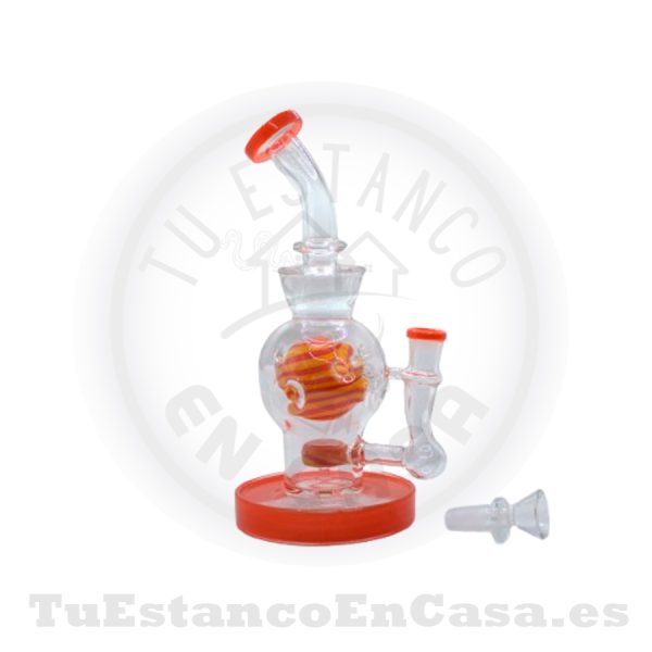 Bong Cristal Apolo Head Shop Planeta 23 cm - Imagen 2