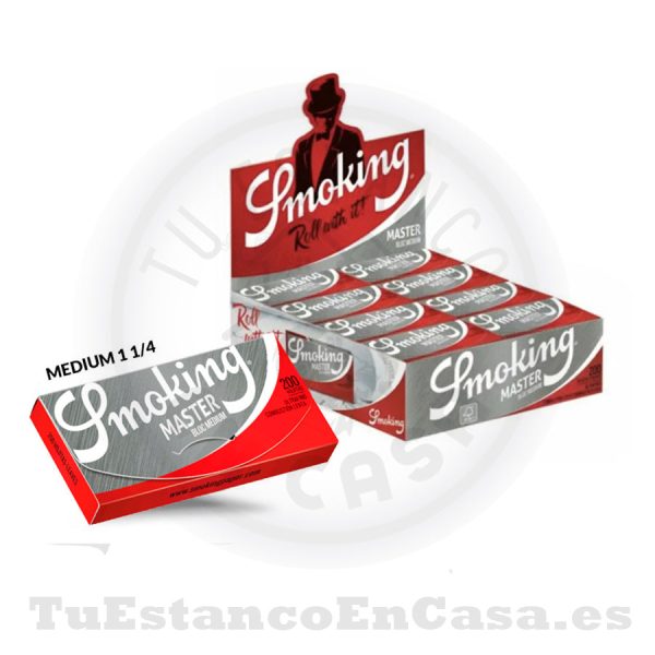 Papel de Fumar Smoking Bloc Master 200 1 ¼ - 78 mm - Imagen 2