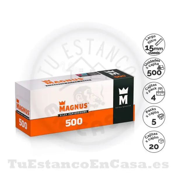 Tubos Magnus 500 und.