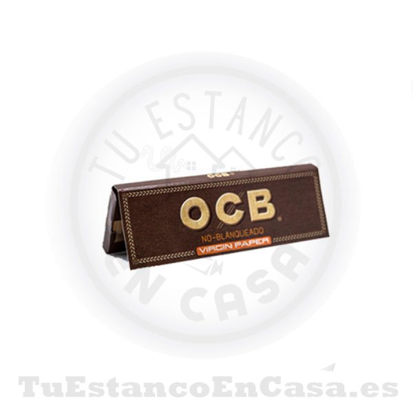 Papel de Fumar Natural OCB Virgin Corto - 70 mm