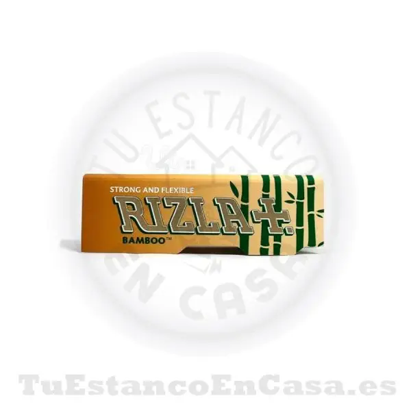 Papel de Fumar Natural Rizla + Bamboo Corto - 70 mm