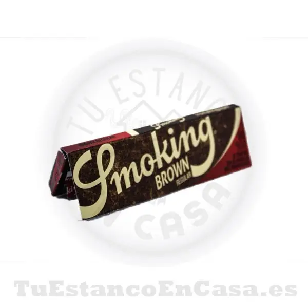 Papel de Fumar Natural Smoking Brown 1 ¼ - 78 mm