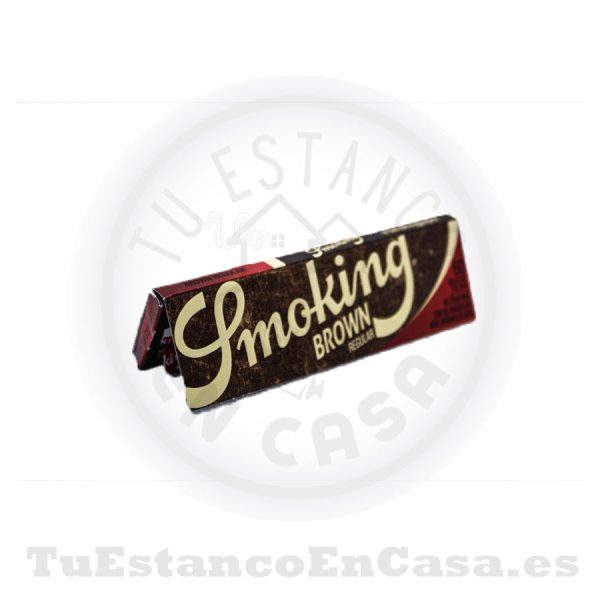 Papel de Fumar Natural Smoking Brown Corto - 70 mm