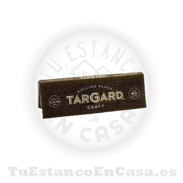 Papel de Fumar Natural TarGard CRAFT 1 ¼ - 78 mm