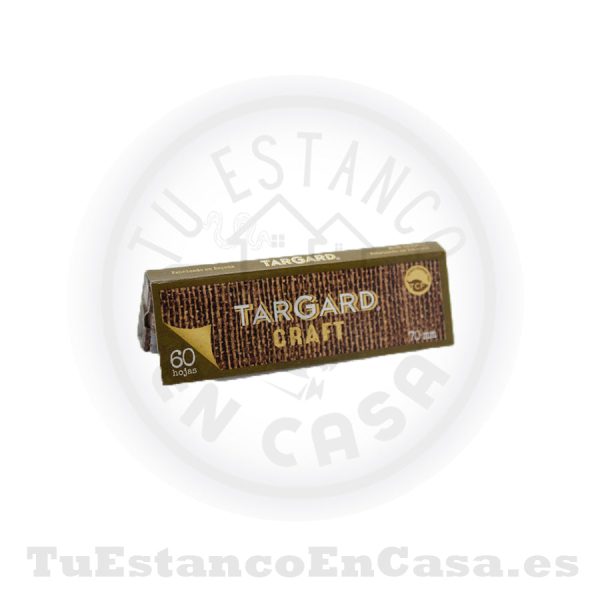 Papel de Fumar Natural TarGard CRAFT Corto - 70 mm