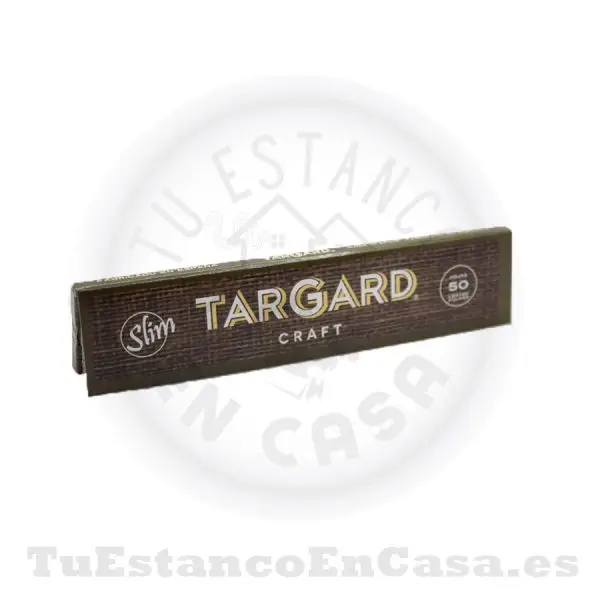 Papel de Fumar Natural TarGard CRAFT Slim Extra Largo - 110 mm