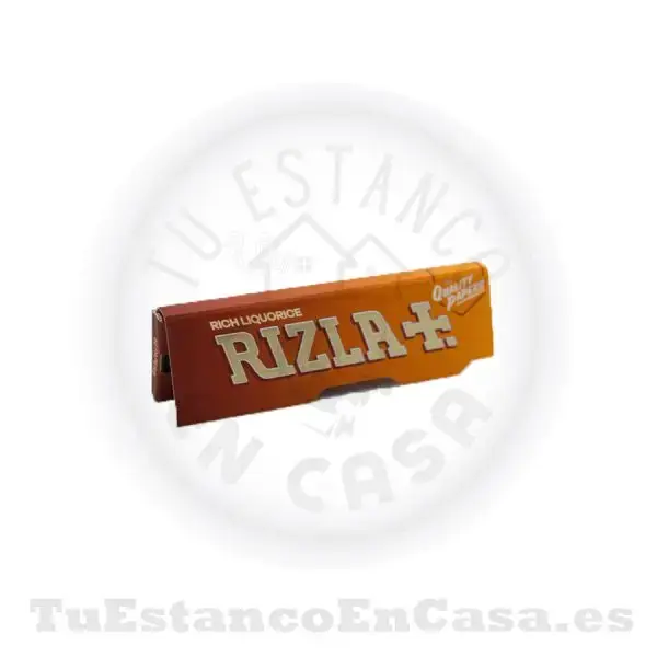 Papel de Fumar Rizla + Rich Liquorice Corto - 70 mm