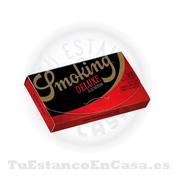 Papel de Fumar Smoking Deluxe 300 1 ¼ - 78 mm