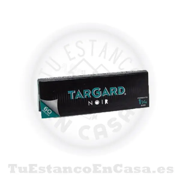 Papel de Fumar TarGard Noir 1 ¼ - 78 mm