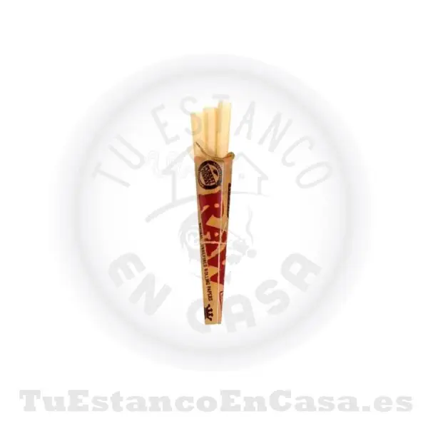 Conos Papel de Fumar RAW King Size Classic - 3 und.