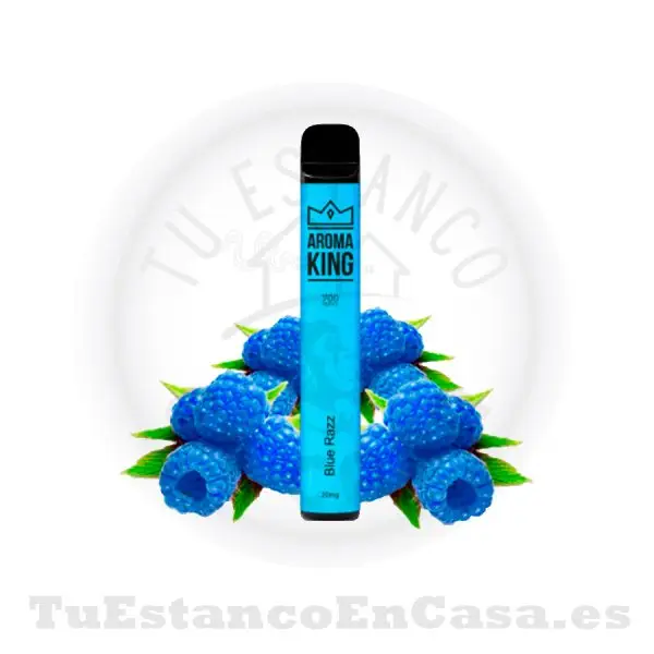 Pod desechable Aroma King Classic Blue Razz 20 mg - 700 Caladas