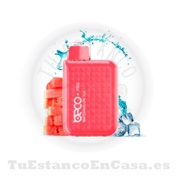 Pod Vaptio Beco Pro Watermelon Ice Sin nicotina - 6000 Caladas