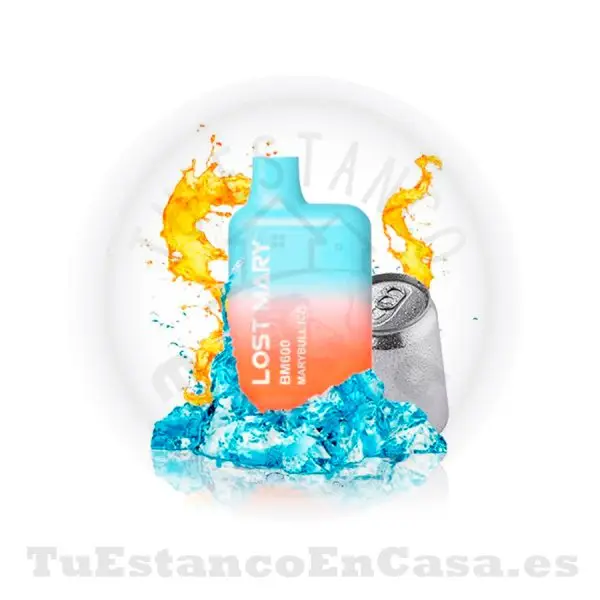 Pod LOST MARY Bull Ice - 600 Caladas