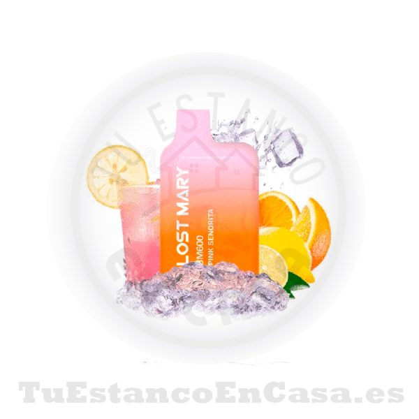 Pod LOST MARY Pink Senorita - 600 Caladas