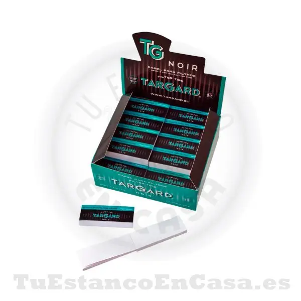 Tips Filtros de Cartón Targard Noir Maxi Microperforado 50 und. - Imagen 2