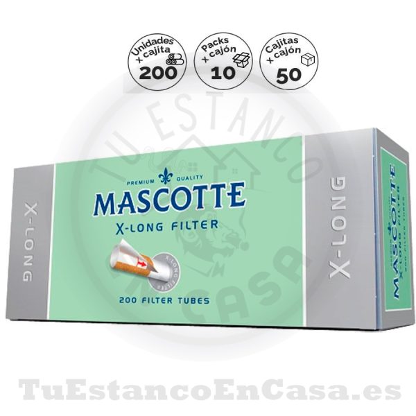 Tubos Mascotte Extra Long 200 und.