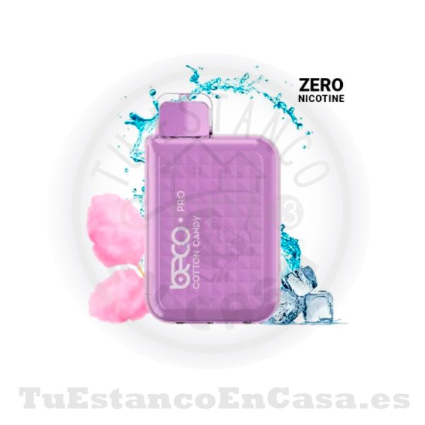 Pod Vaptio Beco Pro Cotton Candy Sin nicotina - 6000 Caladas