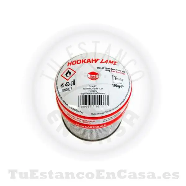 Bombona de Gas Hookah Flame 190 gr