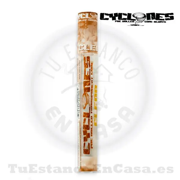 Cono Papel de Fumar Cyclones Clear White Chocolate (Sabor Chocolate Blanco)