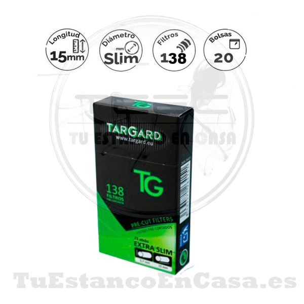 Filtros Targard Super Slim 5,7 mm 138 und.