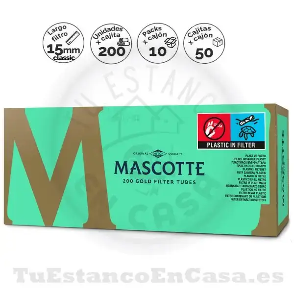 Tubos Mascotte Gold 200 und.