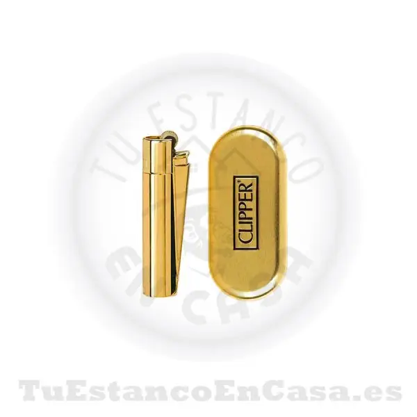 Encendedor Clipper Metal Gold