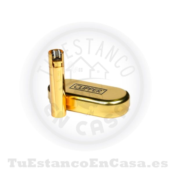 Encendedor Clipper Metal Gold - Imagen 3