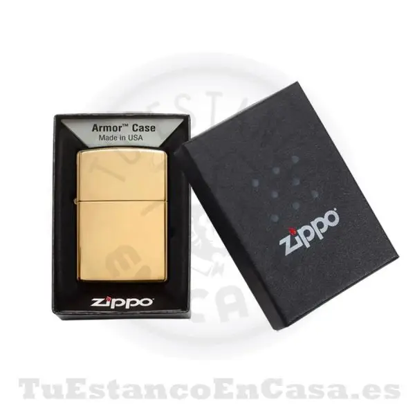 Encendedor Zippo Brass High Polished - Imagen 3