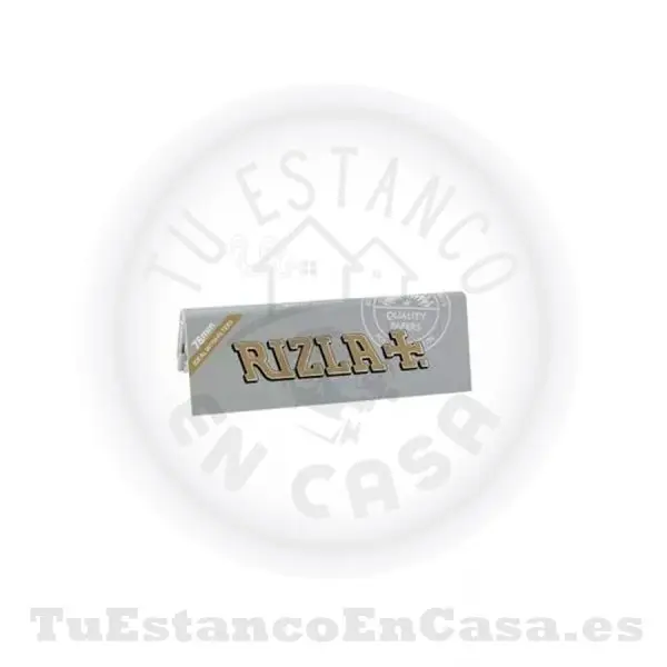 Papel de Fumar Rizla + Silver Corto – 70 mm