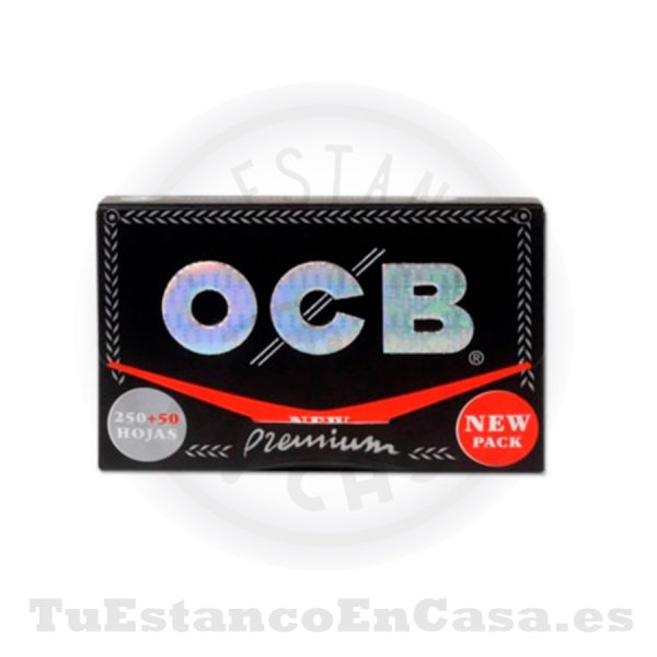 Papel de Fumar OCB Premium Bloc 300 1 ¼ – 78 mm