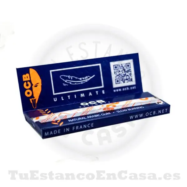 Papel de Fumar OCB Ultimate 1 ¼ - 78 mm - Imagen 2