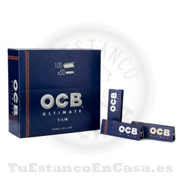 Papel de Fumar OCB Ultimate 1 ¼ - 78 mm - Imagen 3
