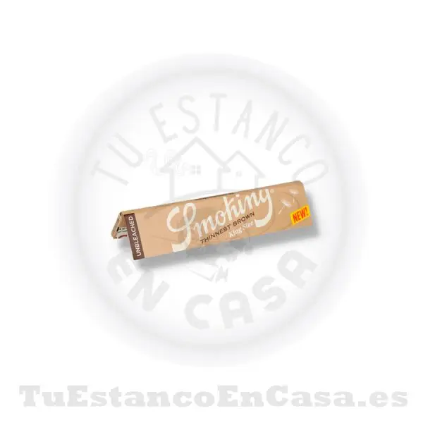 Papel de Fumar Natural Smoking Thinnest Corto – 70 mm