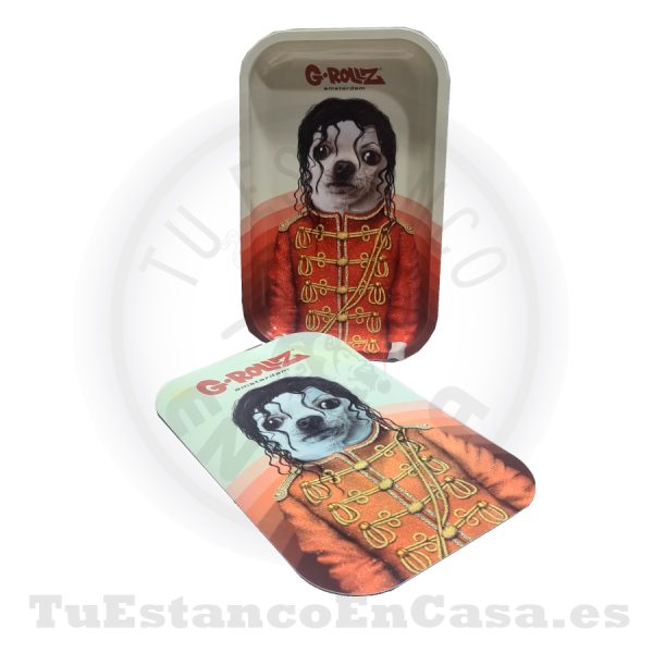 Bandeja Metal Grande con Tapete Magnético G - Rollz Michael Chihuahua