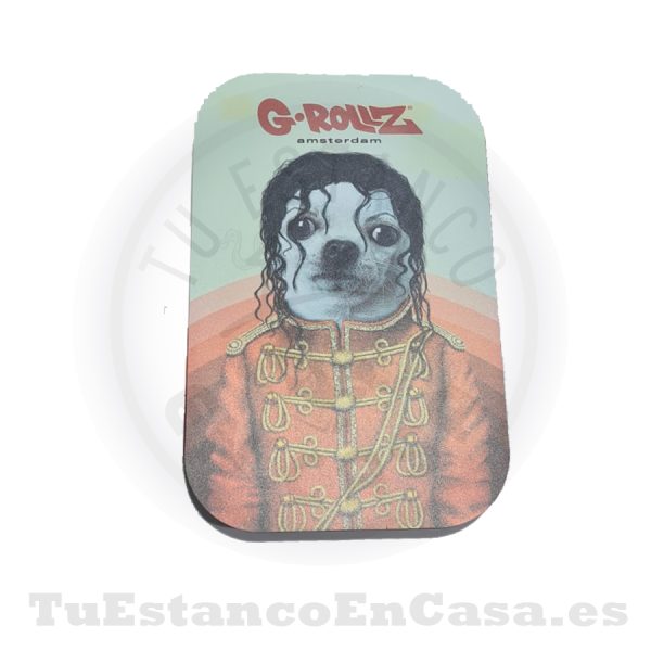 Bandeja Metal Grande con Tapete Magnético G - Rollz Michael Chihuahua - Imagen 2