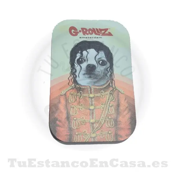Bandeja Metal Grande con Tapete Magnético G - Rollz Michael Chihuahua - Imagen 2