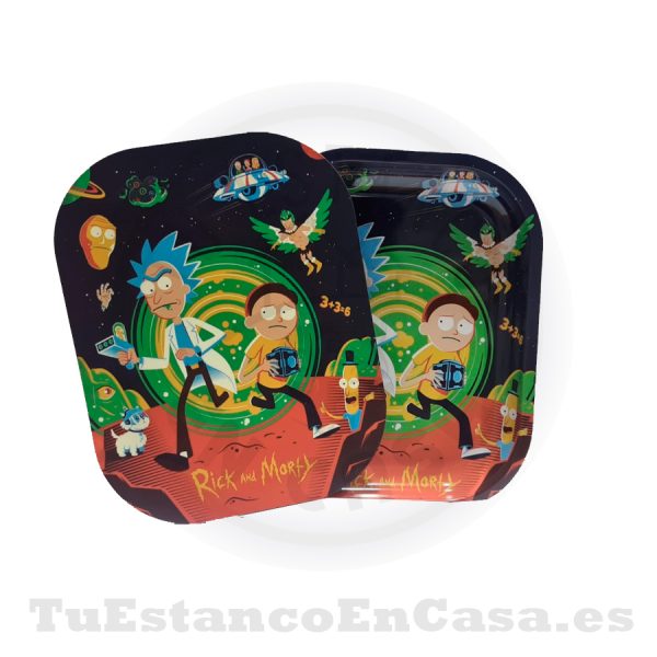 Bandeja Metal Pequeña con Tapete Magnético Apolo Head Shop