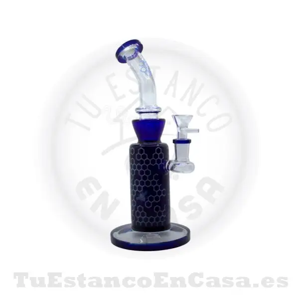 Bong Cristal Apolo Head Shop Panal de Abeja 25 cm - Imagen 3