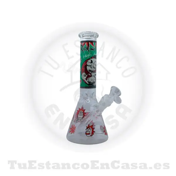Bong Cristal Apolo Head Shop Rick y Morty 25 cm - Imagen 2