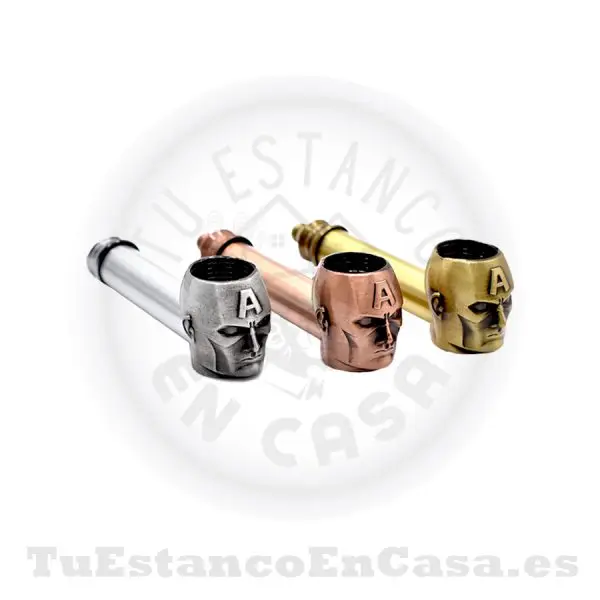 Pipa de Metal Marvel Capitán América - Imagen 3