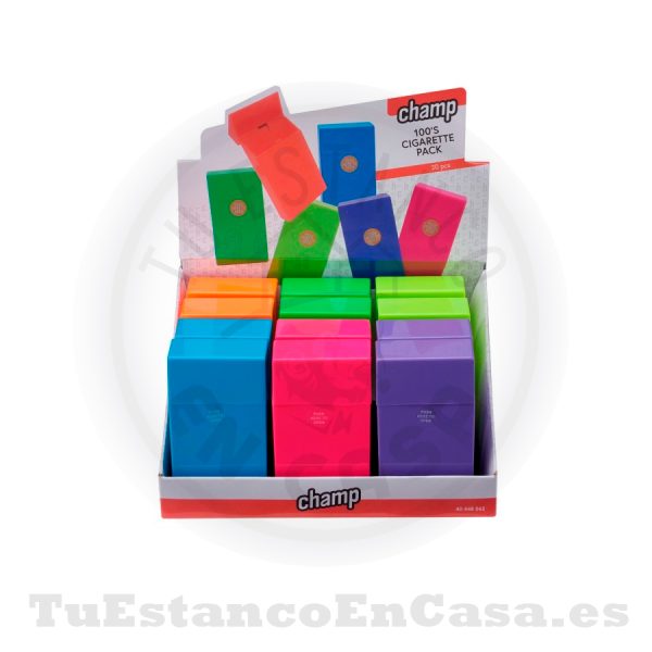 Pitillera Push Plástico Apolo Head Shop - Imagen 4