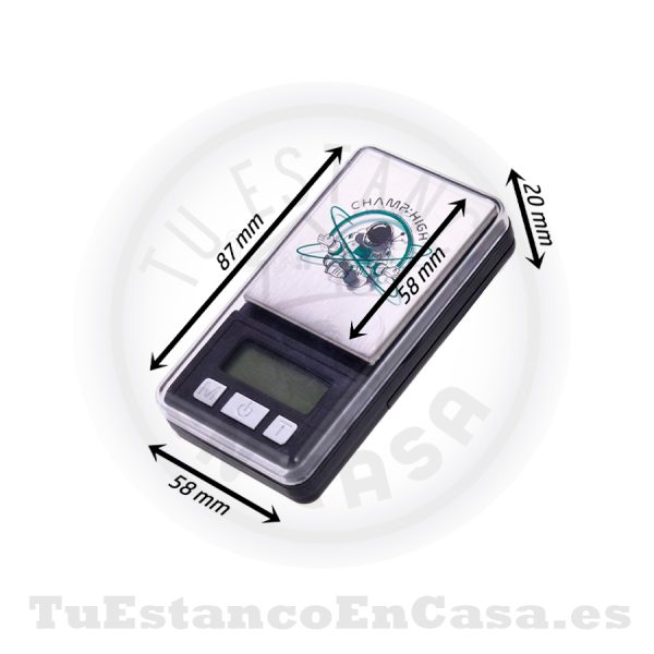 Báscula Champ High Mini Diamond 0.01 - 200 g - Imagen 3