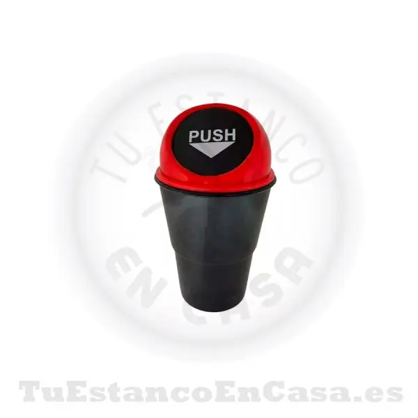 Cenicero Plástico Push Coche Universal