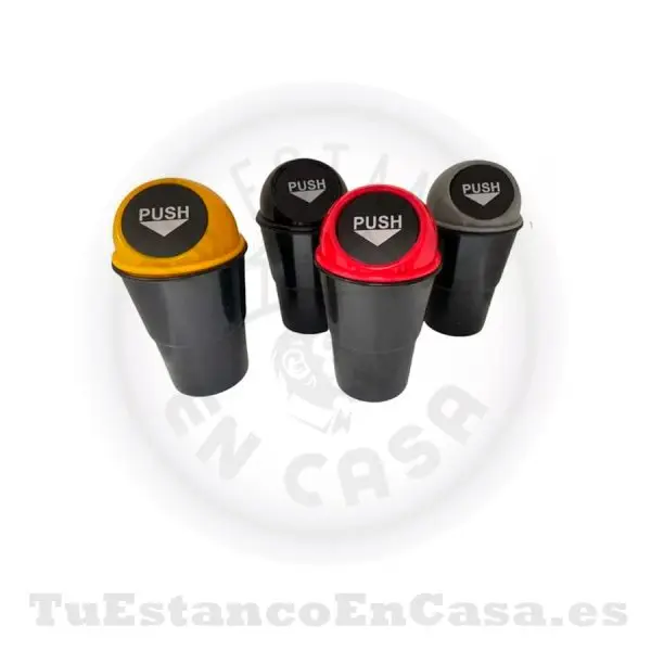 Cenicero Plástico Push Coche Universal - Imagen 2